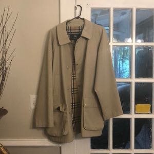Men’s Burberry coat- hardly worn